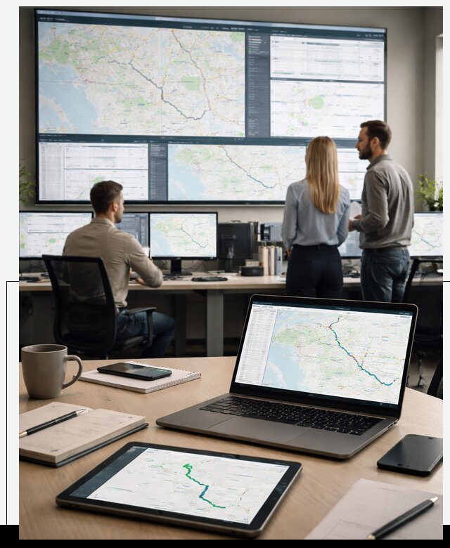 Трекинг грузов и Fleet Management, мониторинг автопарка в Мончегорске